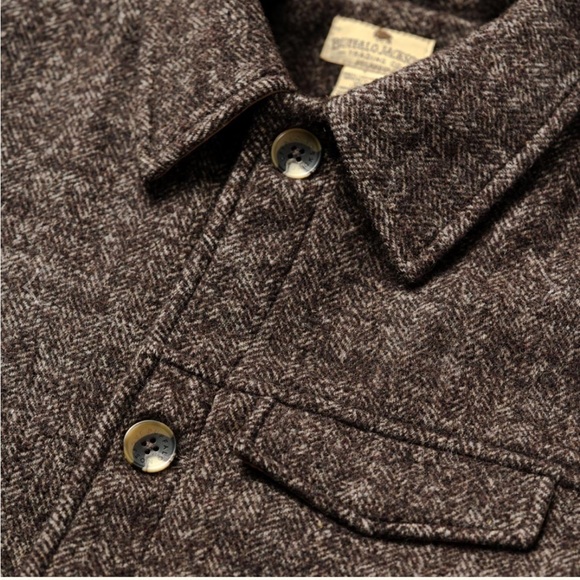 Men's Classic Brown Field Jacket - Picture 5 of 16